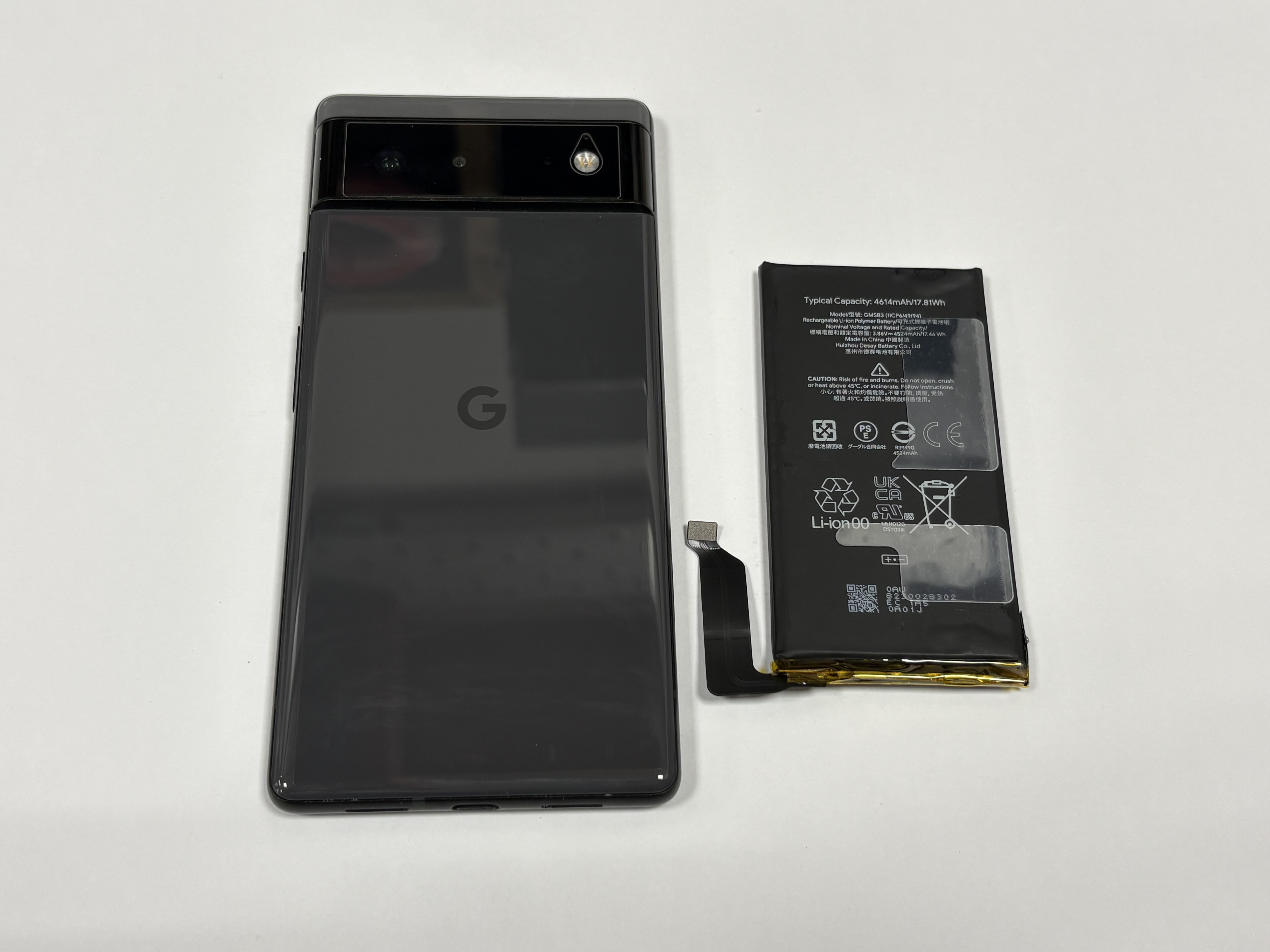 Google Pixel 6 ブラック バッテリー新品96% SIMフリー 豊橋市】Google Pixel 6のバッテリーの減りが早い！バッテリー交換で